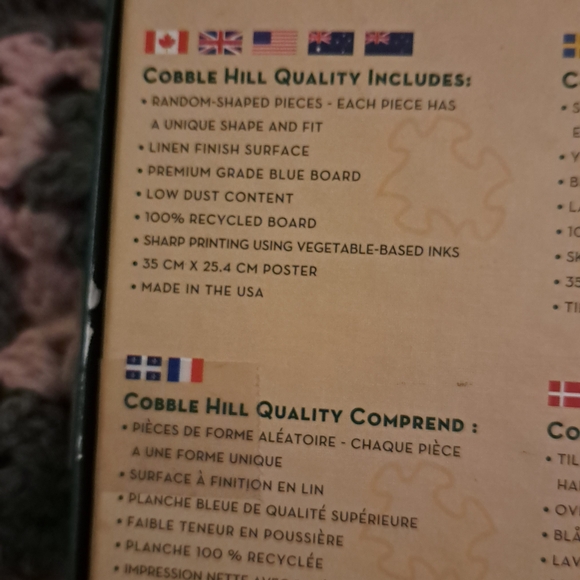 Cobble Hill Whale Puzzle 1000 Pieces 🧩 - Picture 3 of 4